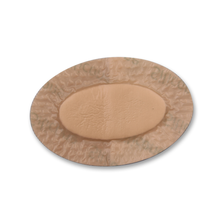 Oval Hydrocolloid Waterproof Adhesive Wound Care Dressing