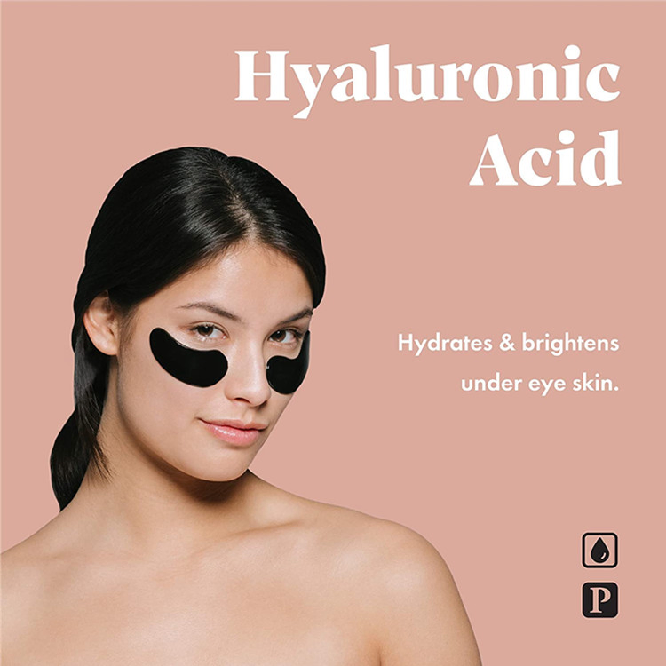 OEM Hydrating and Anti Wrinkle Activated Charcoal Eye Mask with Hyaluronic Acid