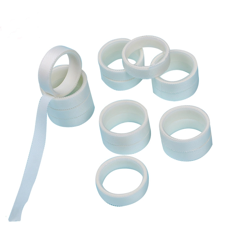 Medical Supplies Surgical Waterproof Zinc Oxide Micropore PE Non Woven Silk Adhesive Plaster Tape for Skin Wound Care Dressing CE ISO13485