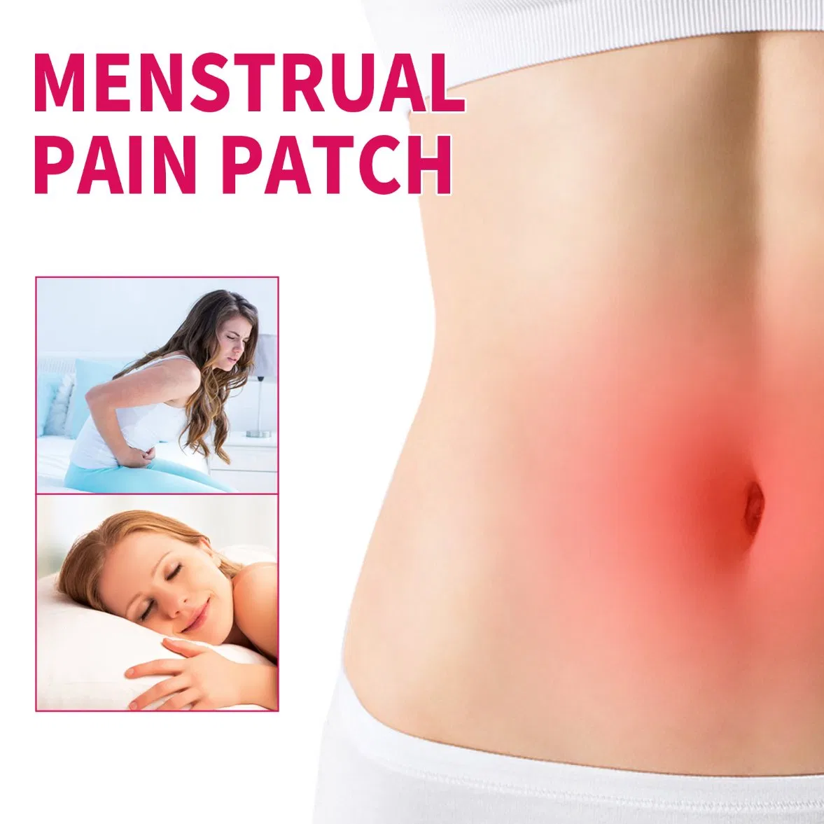 Warm Paste Heat Patch Menstrual Cramp Relief Pain Patch