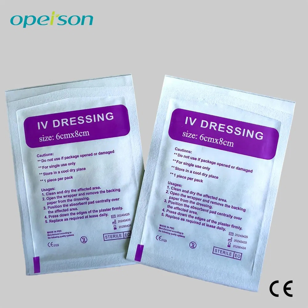 Surgical Medical Sterile Adhesive Disposable Non Woven Plaster Hydrocolloid Wet Chronic Difficult-to-Heal Wound Dressing with CE