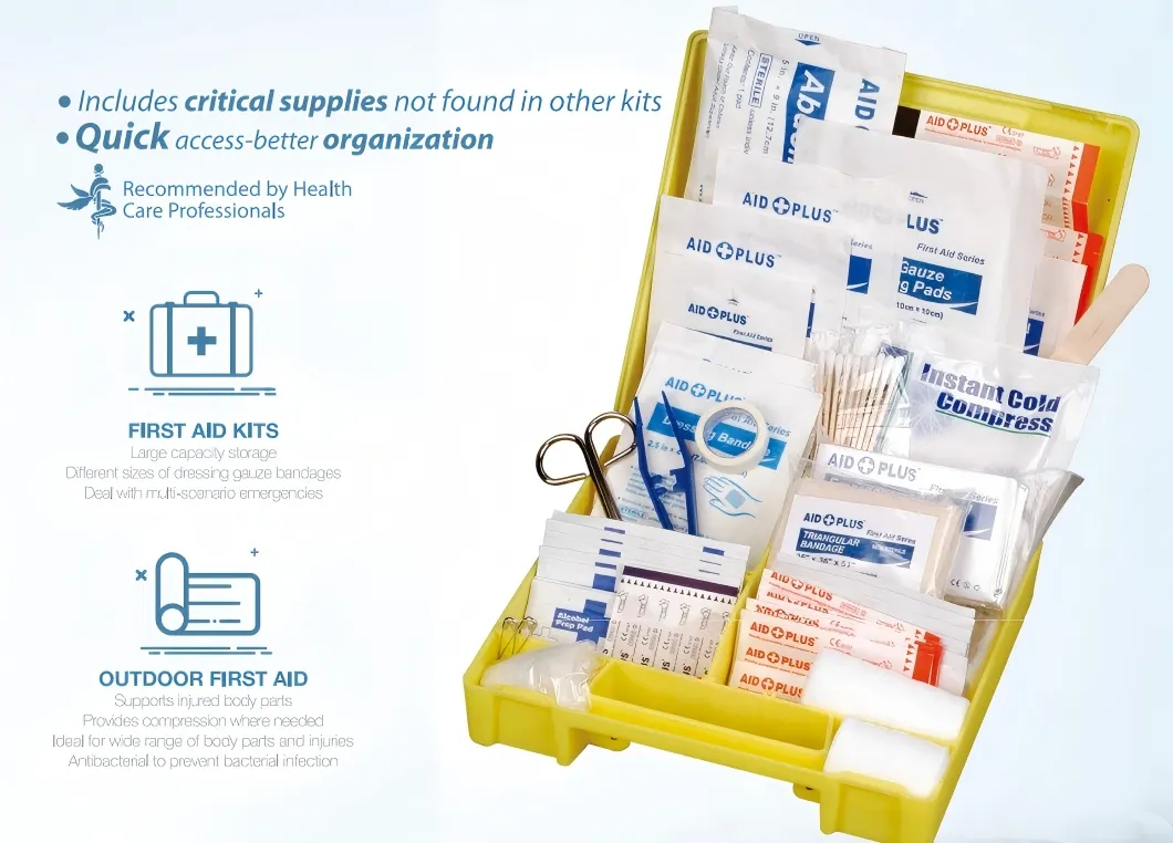 First Aid Box Kit Detail