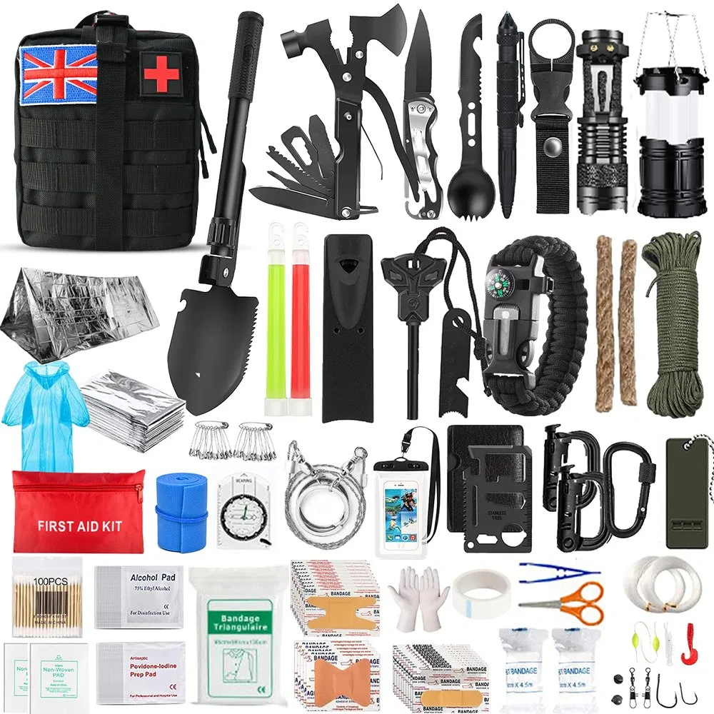 Survival Kit Tactical First Aid Medical Bag Tactical Emergency Tools Kit