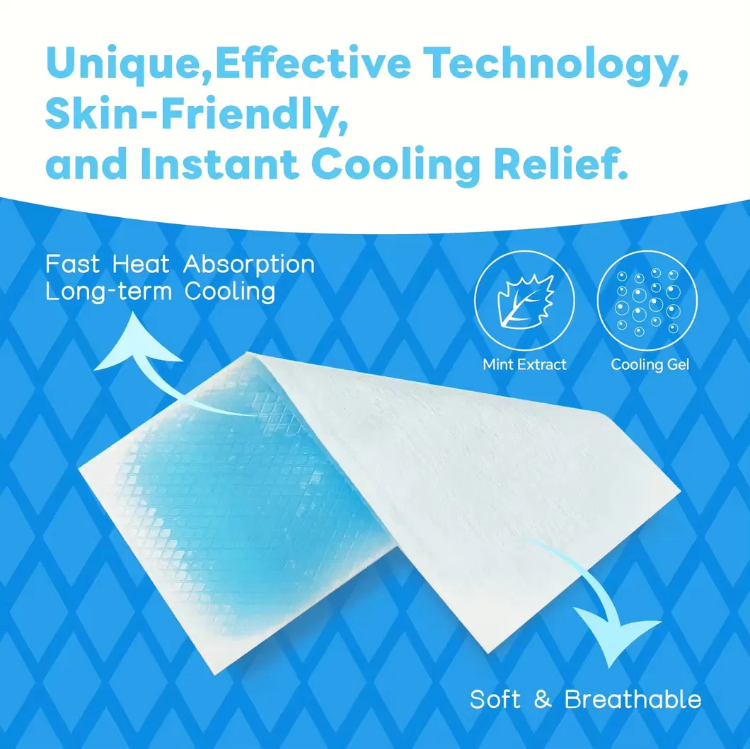 Cooling Gel Patch Detail