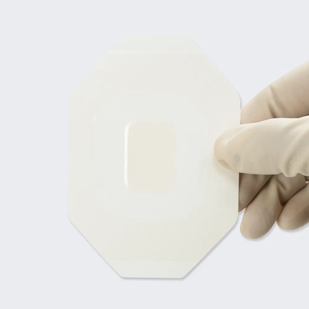 Sterile Waterproof Wound Care Dressing, Transparent Dressing with Hydrocolloid Absorbent Pad