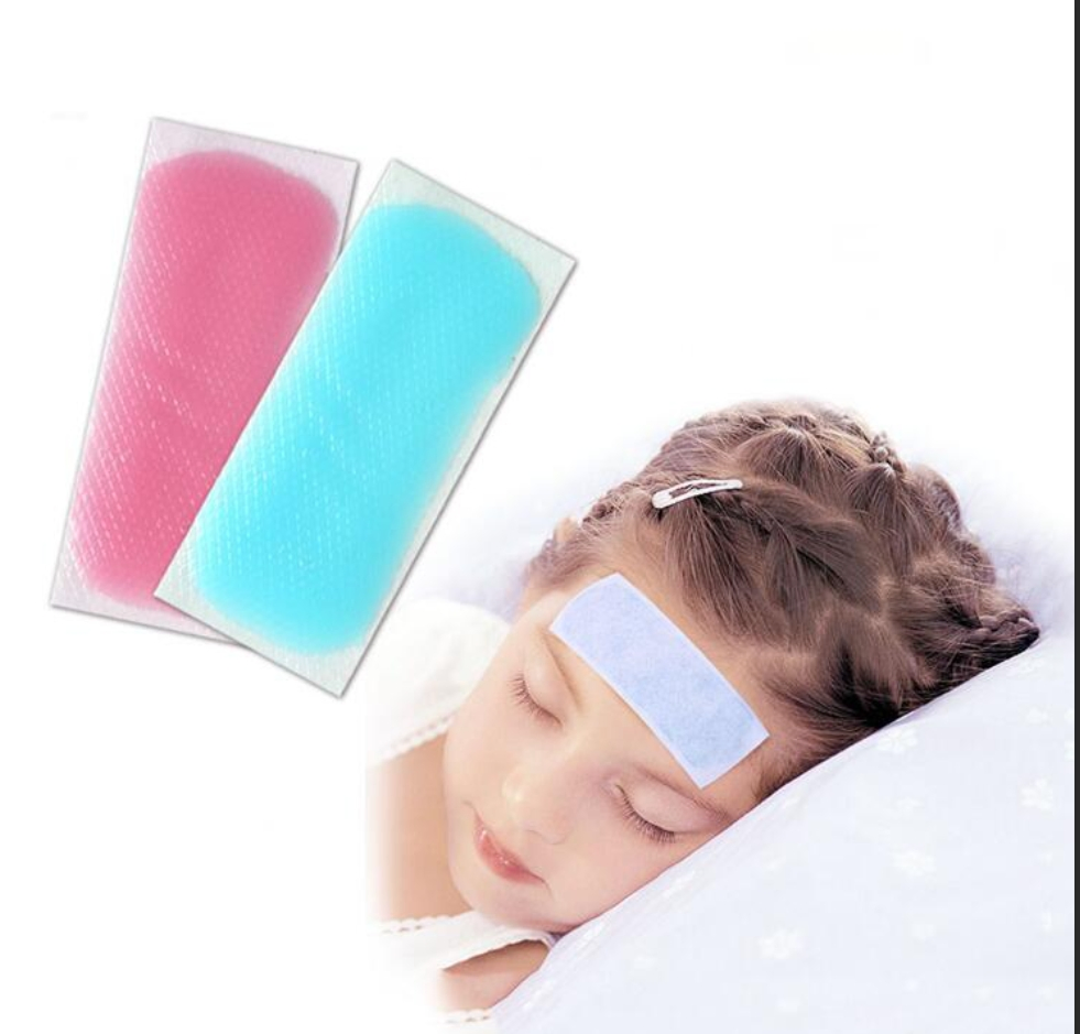 Healthy Safe Headache Fever Relieve Cooling Gel Patches for Baby and Adult