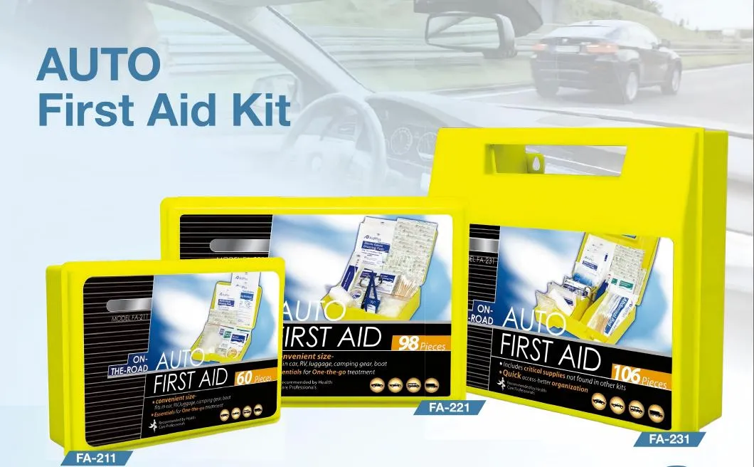 First Aid Box Kit