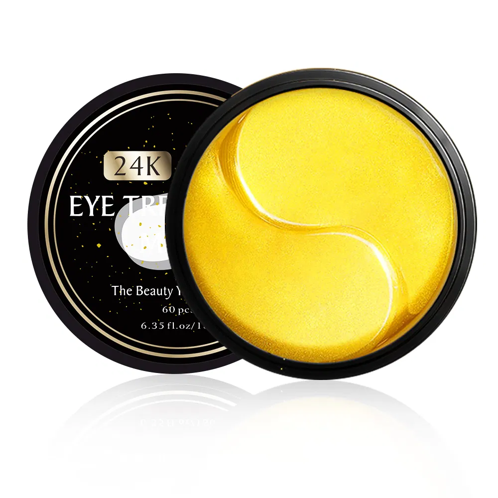 Wholesale 24K Gold Collagen Eye Mask Reducing Dark Circles Anti-Wrinkle Deep Hydration Eye Patches