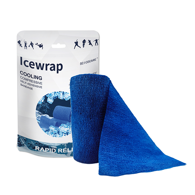 Wholesale Elastic Cohesive Bandage Cold Ice Wraps Bandage for Sports First Aid &amp; Physio Supplies
