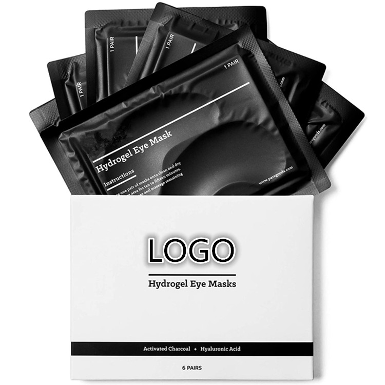 OEM Hydrating and Anti Wrinkle Activated Charcoal Eye Mask with Hyaluronic Acid
