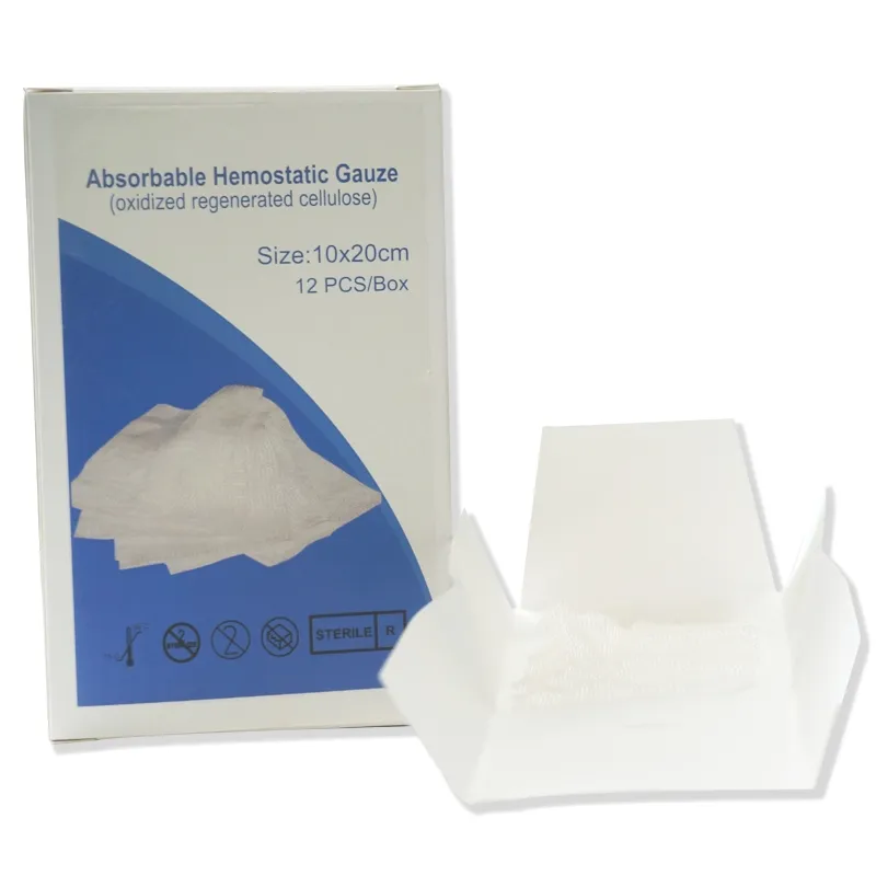 Hemostatic Absorbable Gauze 3