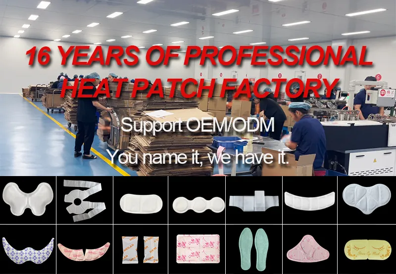 Flower Shaped Heat Patch