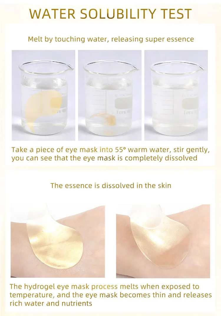 24K Golden Eye Mask Detail 7