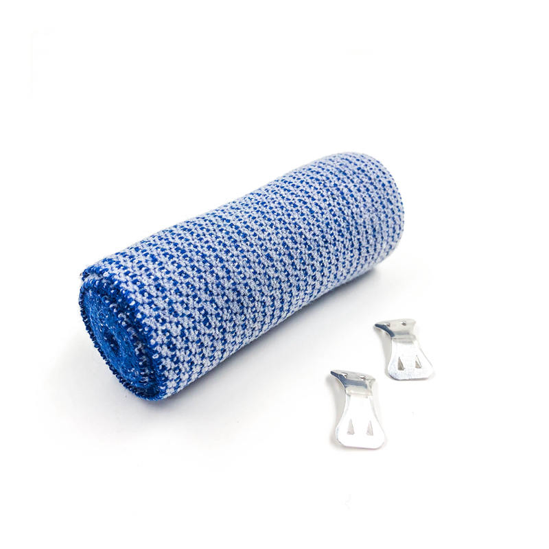 10cm×3.5m Cotton Elastic Ice Wrap Bandage with Bag for Cold Compress