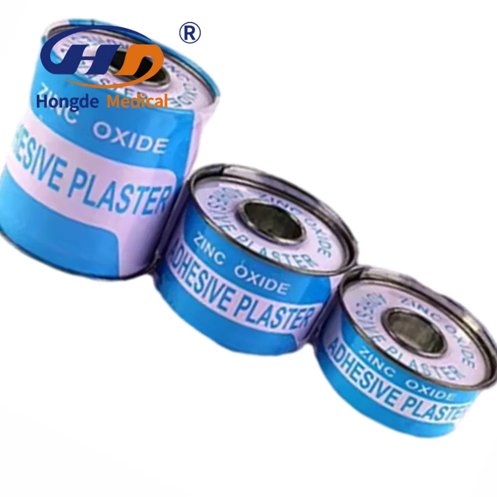 Medical Rigid Strapping Adhesive Plaster Colorful Cotton Zinc Oxide Tape