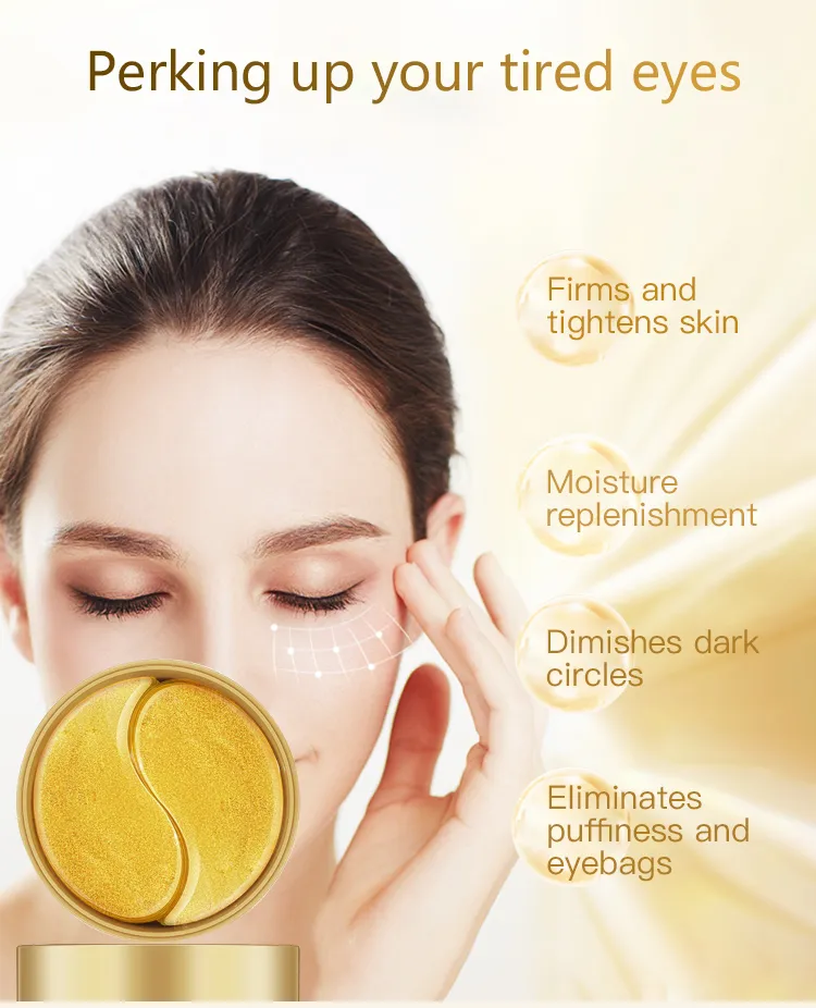 24K Golden Eye Mask Detail 3