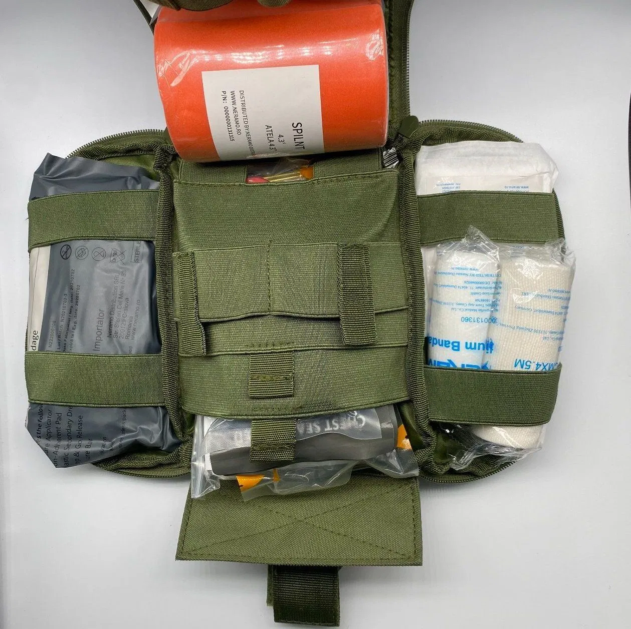 Outdoor First Aid Bag Llife-Saving First Aid Kit From Chinese Manufacturer with ISO, CE, FDA Appreved Survival Bag