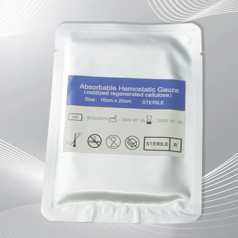 Hemostatic Absorbable Gauze 4