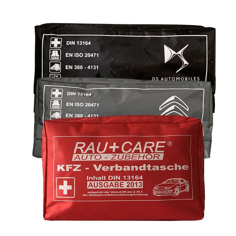 Din13164 2022 Car First Aid Kit Vehicle Automoble Emergency First Aid Kit with Ce Iso13485 Approved