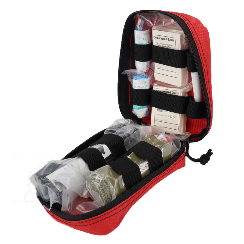 Comprehensive Outdoor First-Aid Kit for Bleeding Control and Rescue