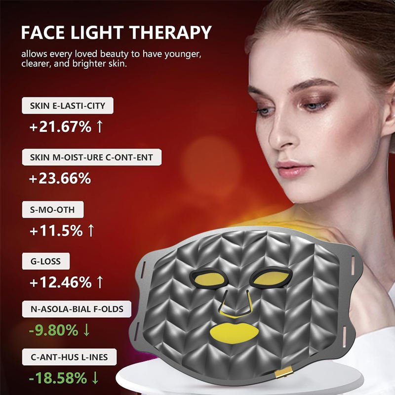 Red Light Therapy EMS Micro-Current Eye Massager New Dark Circle Remover Machine Under Removal Tool Anti Wrinkle LED Mask