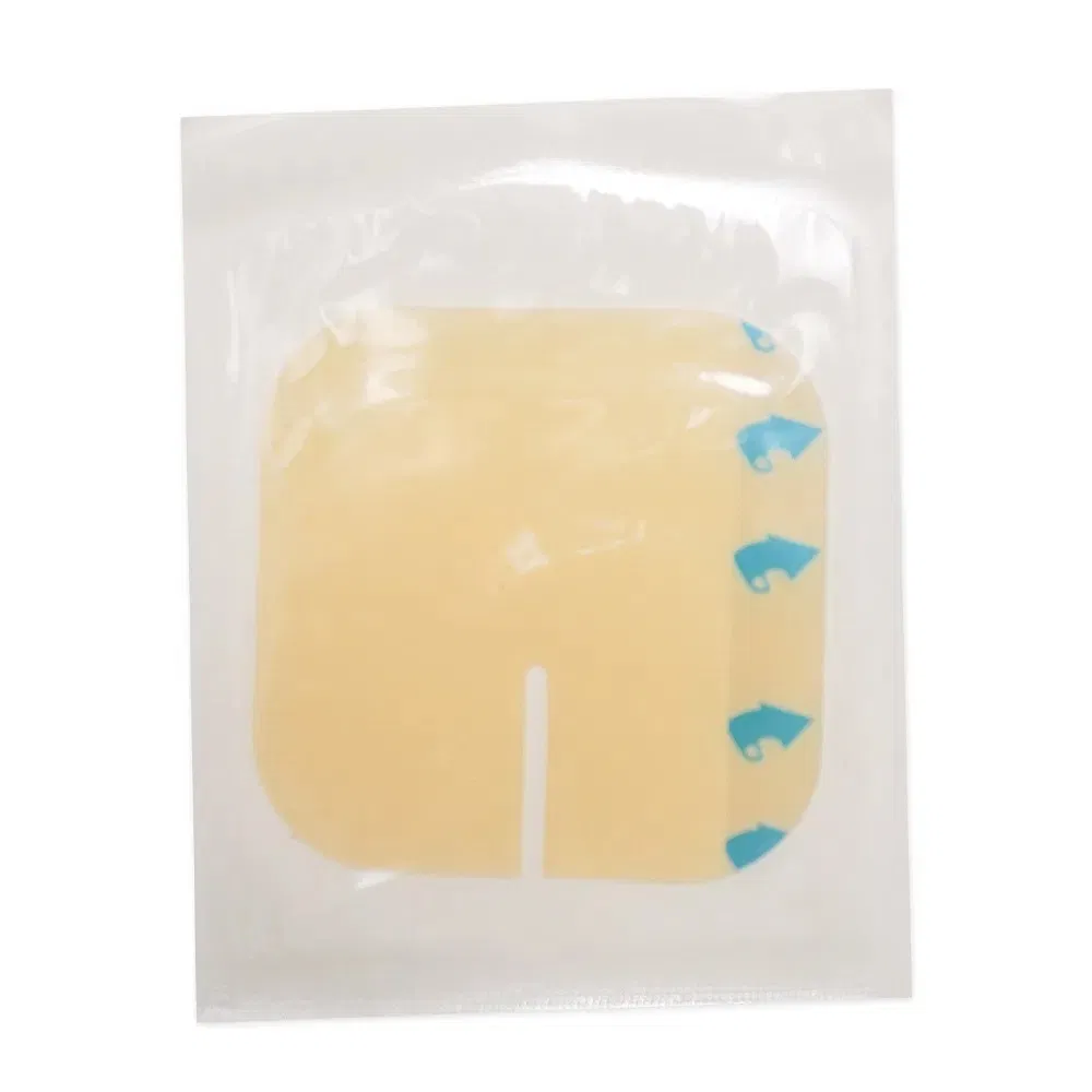Hypoallergenic Ultra-Thin Hydrocolloid Dressing 6*7cm with U Port