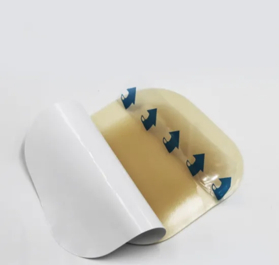 TPS OEM Sterile or Non Sterile Semi-Transparent Medic Hot Selling Hydrocolloid Dressing