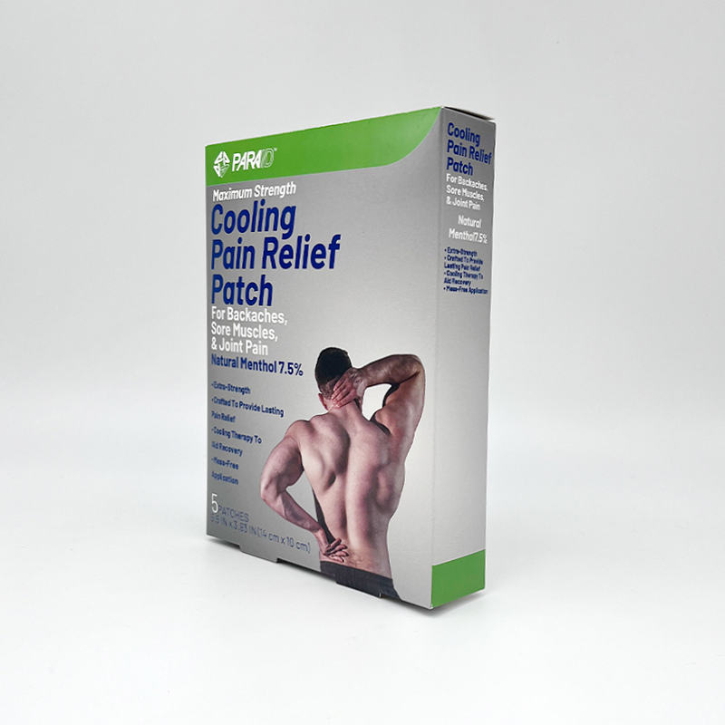 China Manufacturer Body Pain Relieving Menthol Cooling Gel Patch for Leg