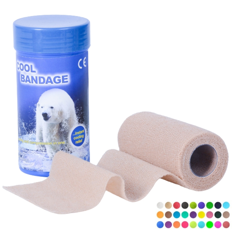 Wholesale Elastic Cohesive Bandage Cold Ice Wraps Bandage for Sports First Aid &amp; Physio Supplies