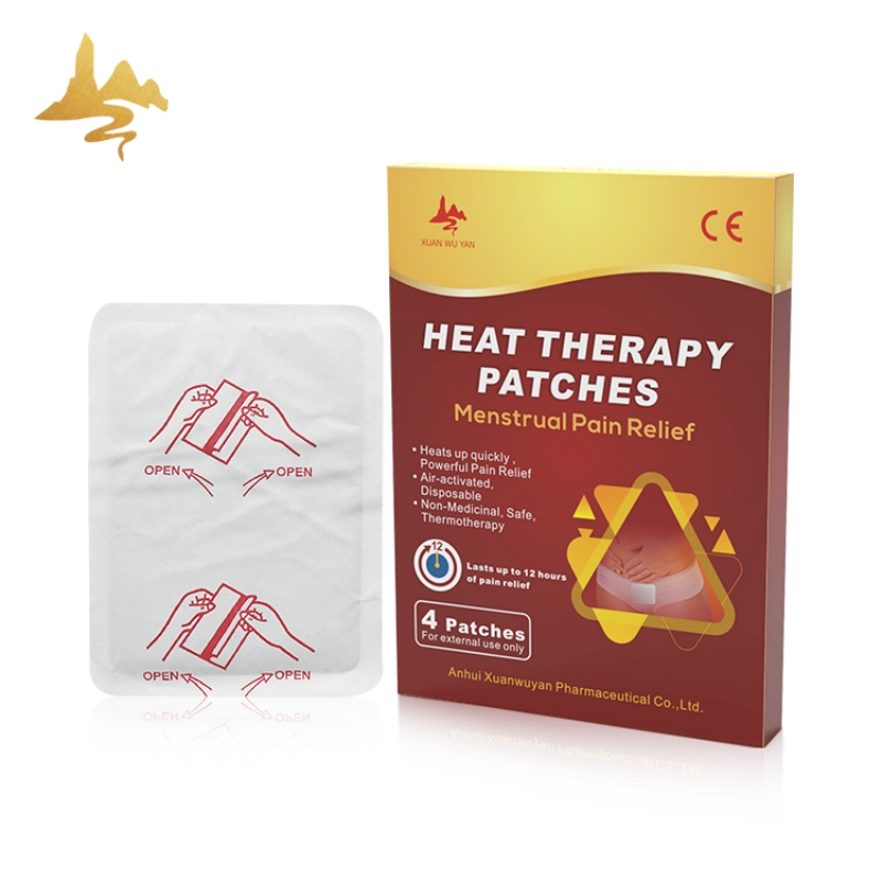 Medical Adhesive Heating Female Menstrual Cramp Pain Relief Patch