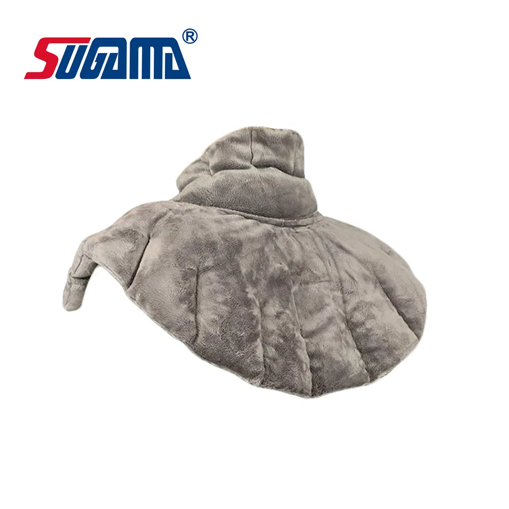 Weighted Moist Heat Hot and Cold Compress Heating Pad Microwavable Neck and Shoulders Wrap for Relief of Pain