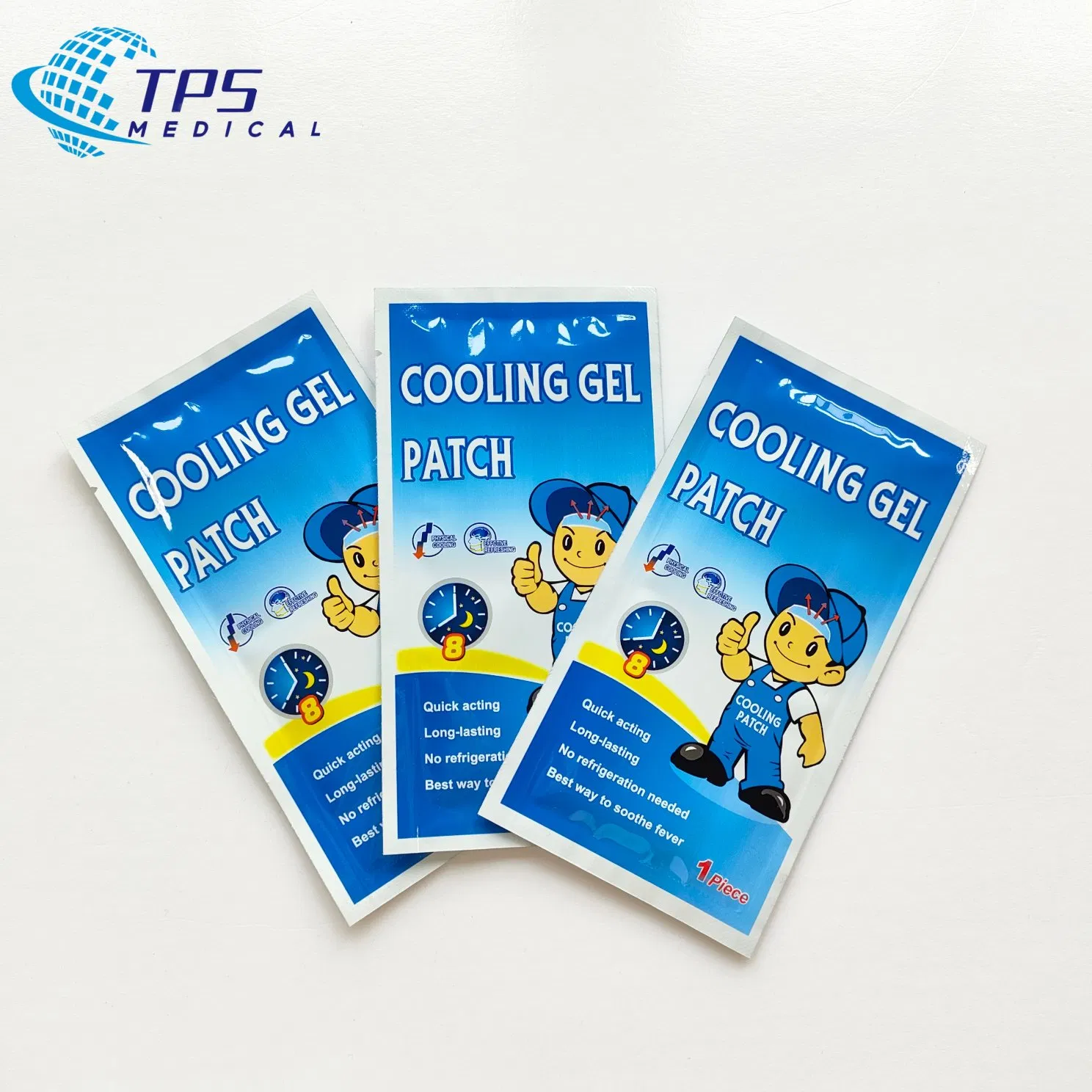 Chinese Manufacturer Premium Hydrogel Cooling Gel Patch Antipyretic Patch for Reliving Fever or Migraine for Baby Kids Children