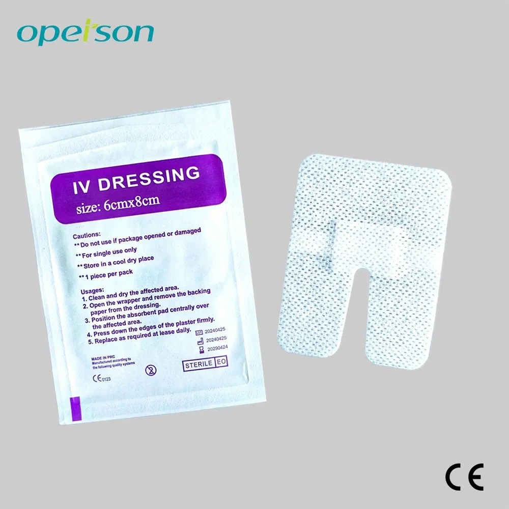 Surgical Medical Sterile Adhesive Disposable Non Woven Plaster Hydrocolloid Wet Chronic Difficult-to-Heal Wound Dressing with CE