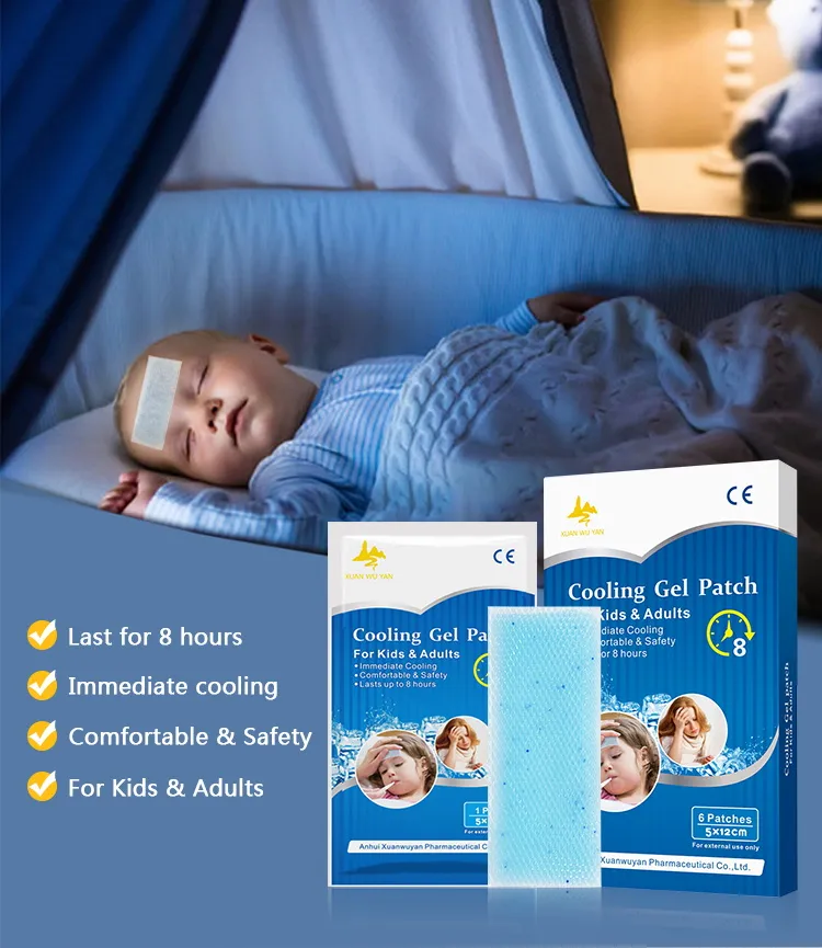 Cooling Gel Patch Display