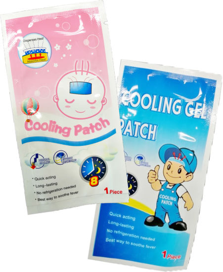 Chinese Manufacturer Premium Hydrogel Cooling Gel Patch Antipyretic Patch for Reliving Fever or Migraine for Baby Kids Children