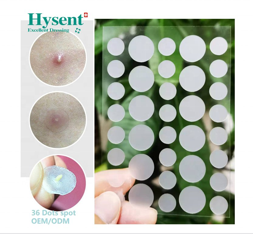 Factory 12mm Tea Tree Oil Hydrocolloid Pimple Patch for Acne
