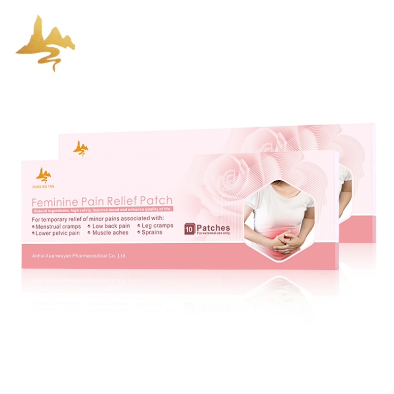 High Quality Heat Therapy Skin Color Menstrual Cramp Feminine Pain Relief Patch