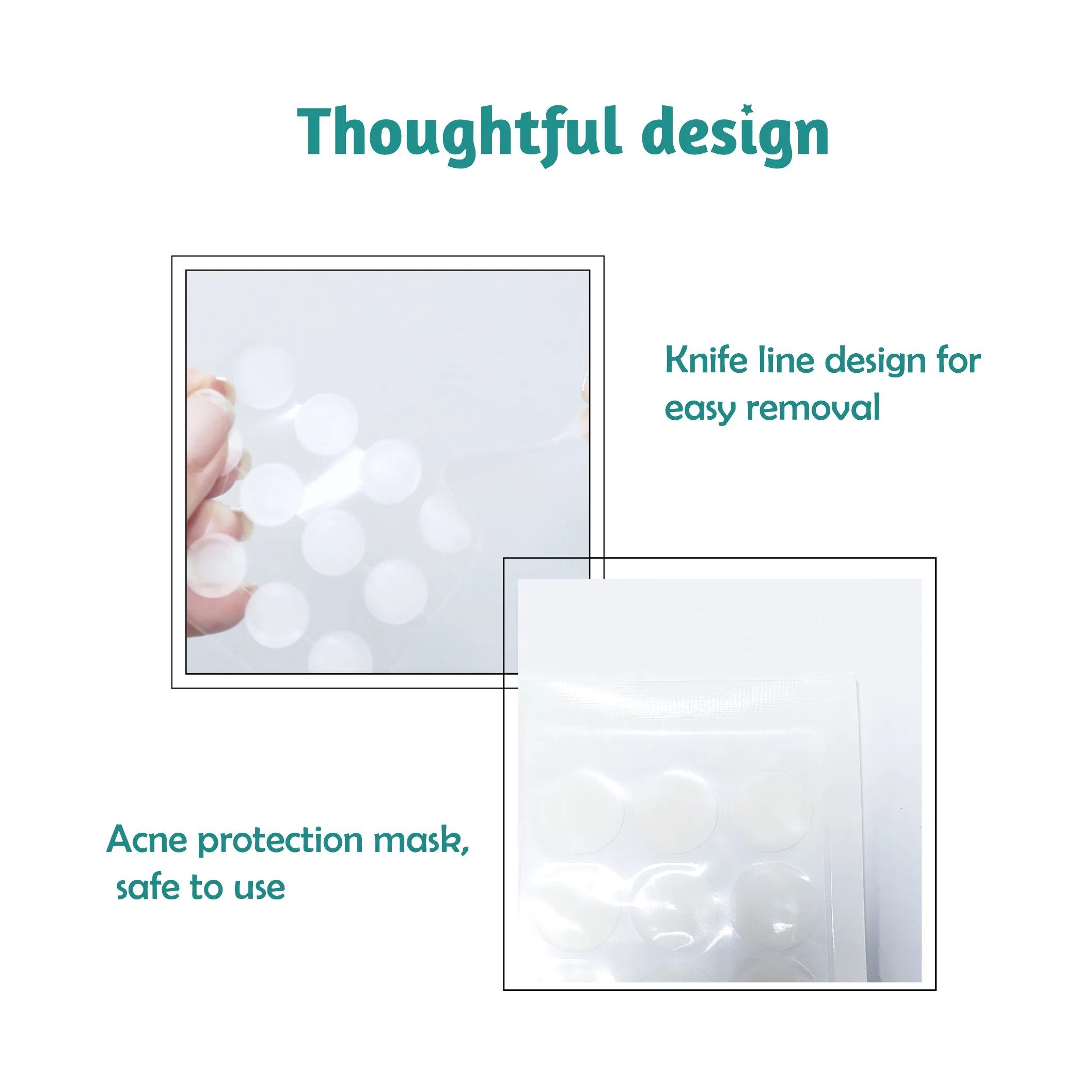 Invisible Hydrogel Pimple Patch Acne Cover Spot Care for Sensitive Skin Daily Repair and Blemish Protection
