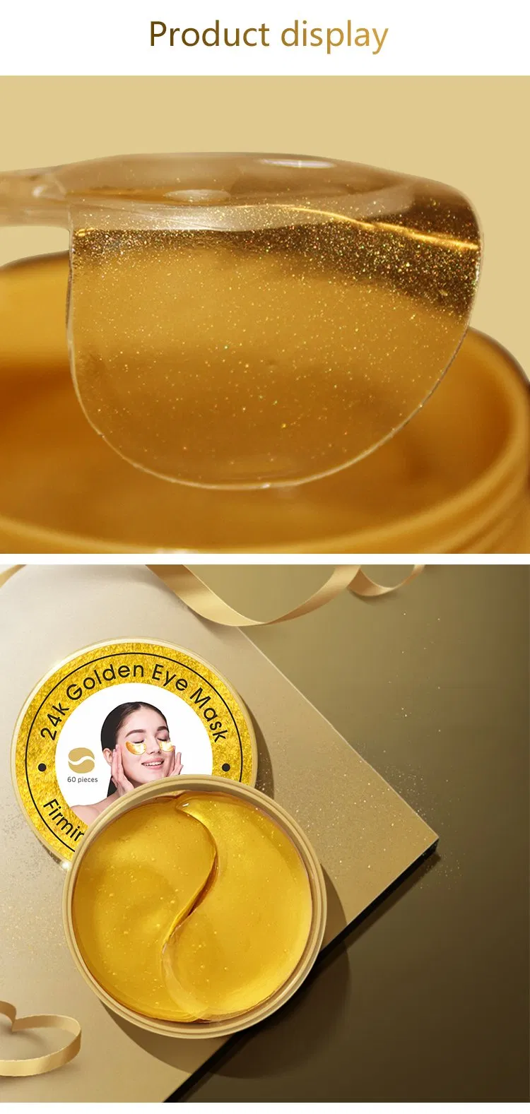 24K Golden Eye Mask Detail 9