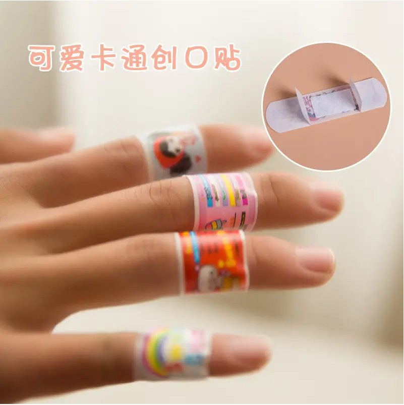 Medical Suppliers Waterproof Liquid Cute Band Aid Sterile Wound Plaster Bandage