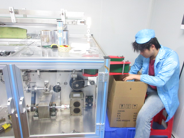 Final packing and quality check at ProMix Medical