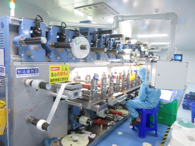 Secondary Circular Die Cutting Machine at ProMix Medical