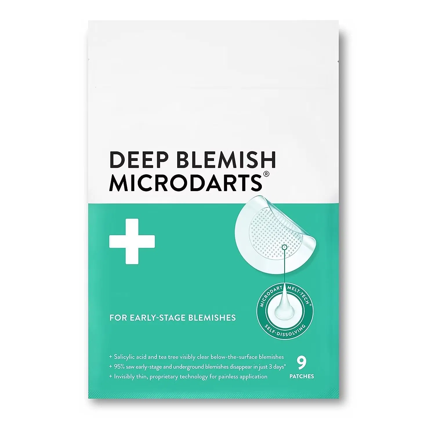 Deep Blemish Microdarts Acne Pimple Patch Fast-Acting Salicylic Acid Spot Treatment