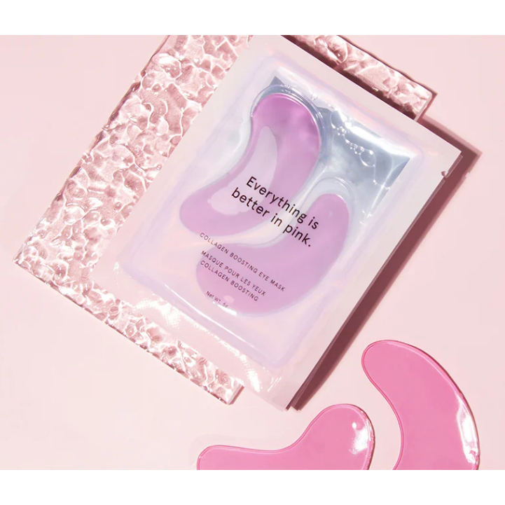Ls012 Private Label Pink Hydrogel Eye Mask - OEM Anti-Wrinkle Moisturizing Patches