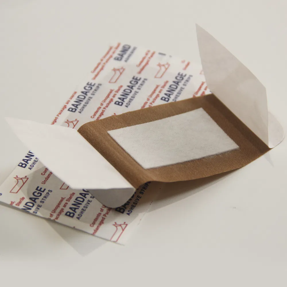 Waterproof One Time Bandage Wound Dressing Plaster with Different Sizes for Finger Cuts Wound Care Factory