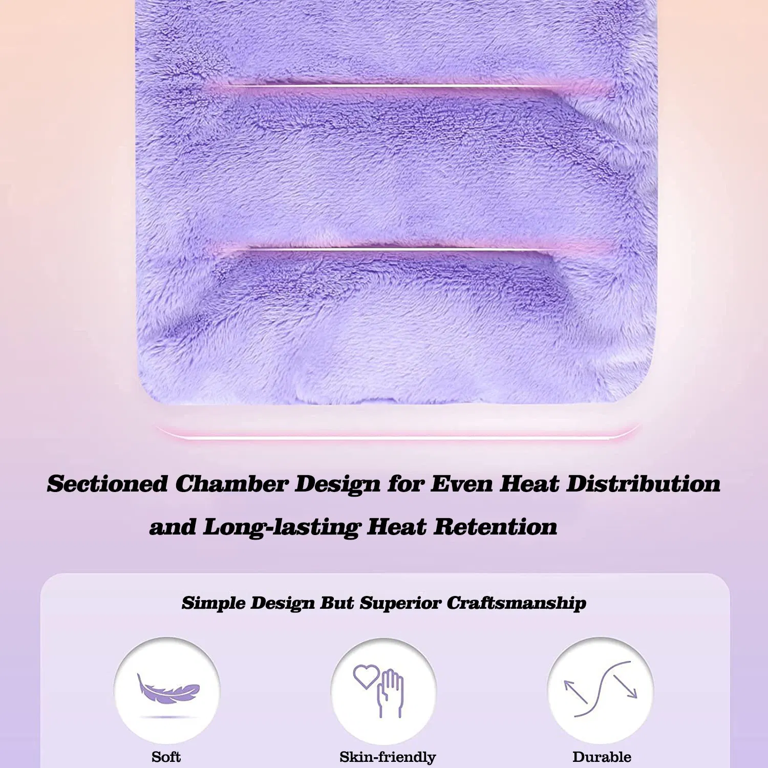 Heating Pad Microwavable Moist Heat Therapy Warm Compress Pad for Back Pain Relief