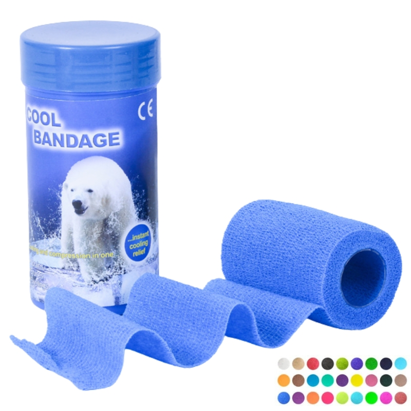 Manufacturer Direct Cold Cohesive Bandage Self-Adhesive Compression Wrap for Injury Recovery