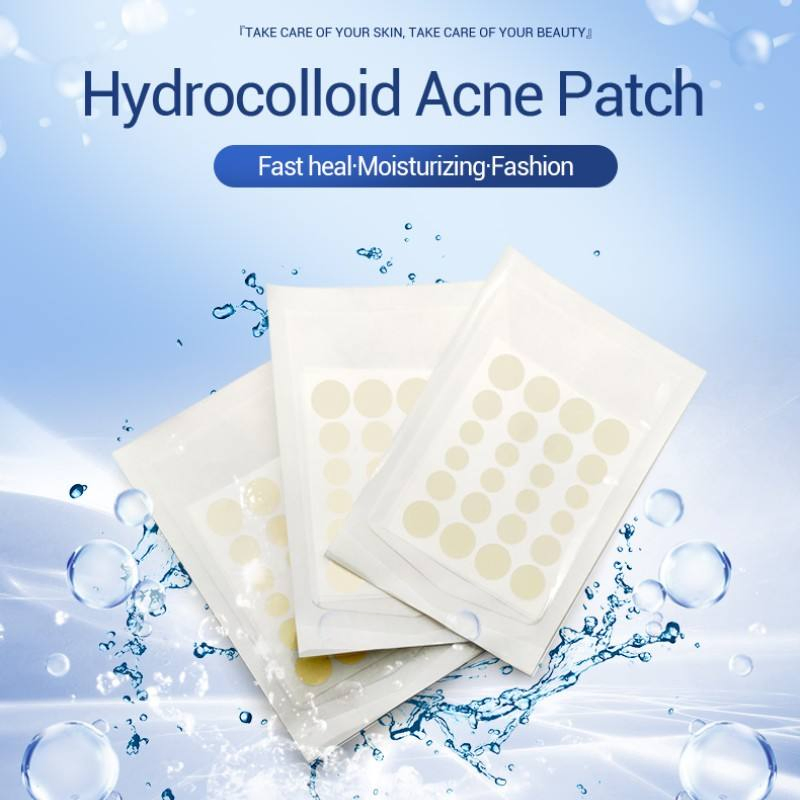 Skin Treatment Absorbing Cover Waterproof Hydrocolloid Pimple Acne Patches for Acne Healing