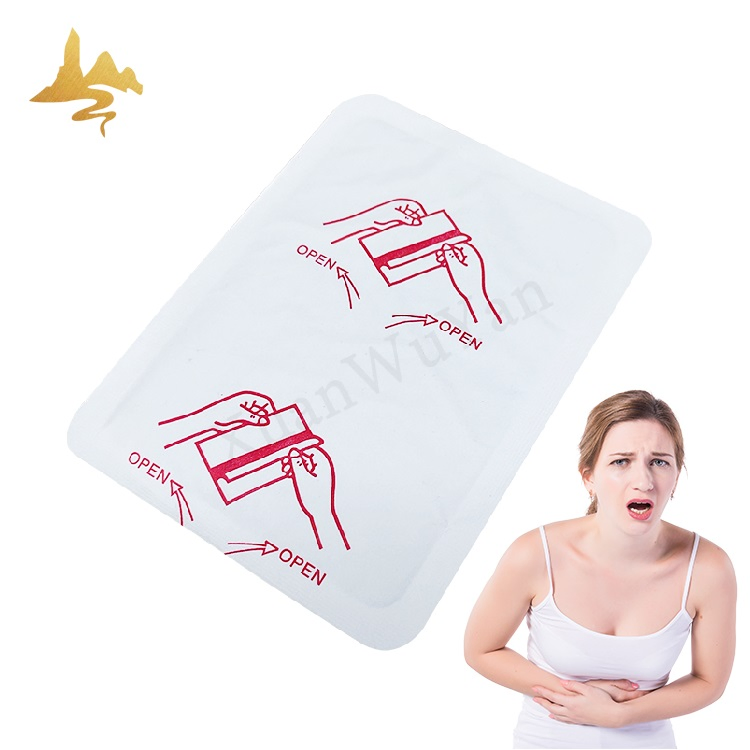 OEM Service Women Menstrual Cramp Pain Relief Heat Therapy Patch