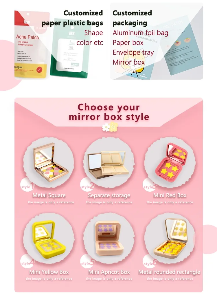 Pimple Patch Application